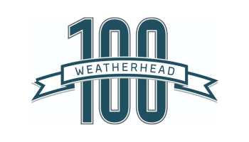 Weatherhead 100 award logo celebrating Ralston's sustained business growth