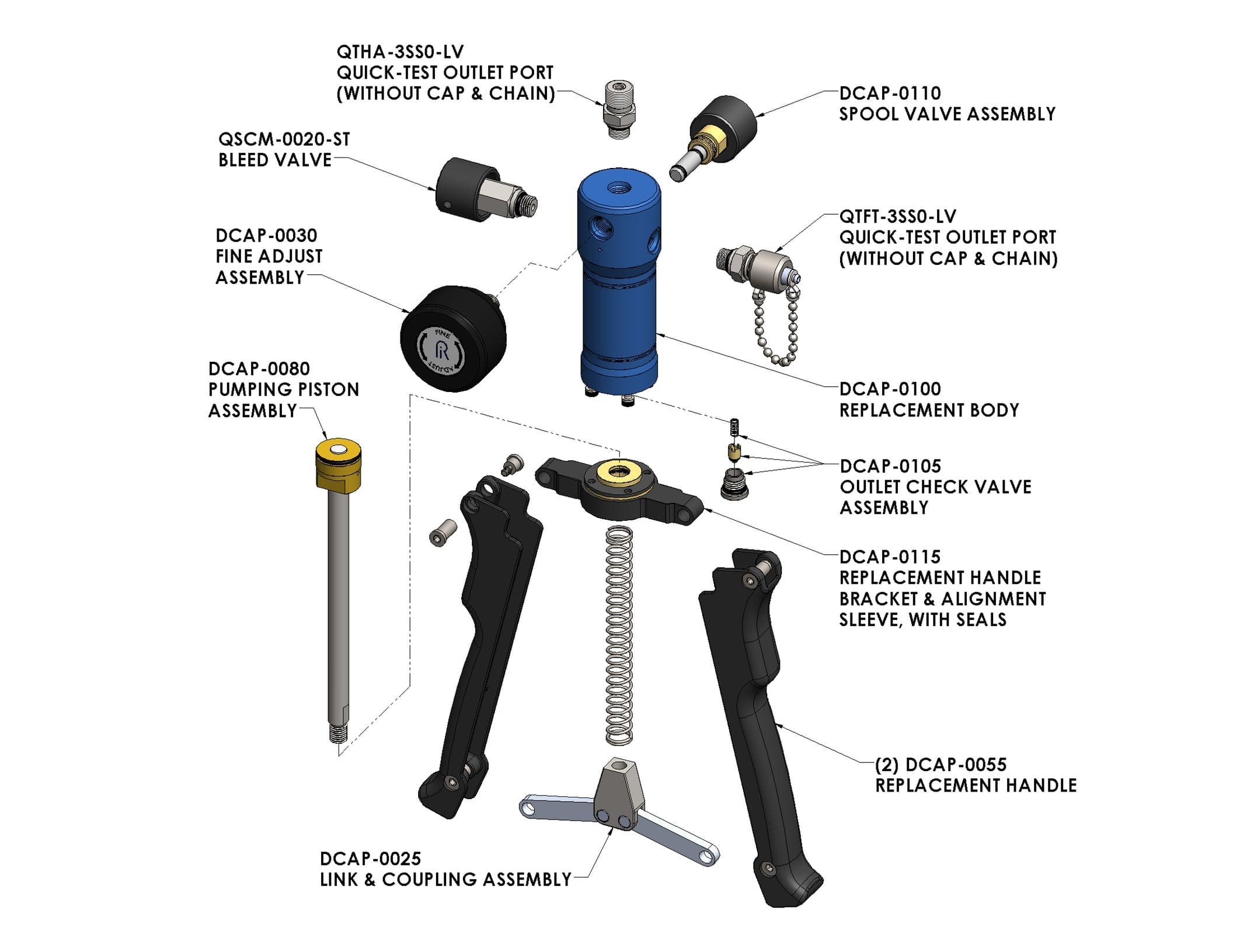 DCAP Replacement Parts
